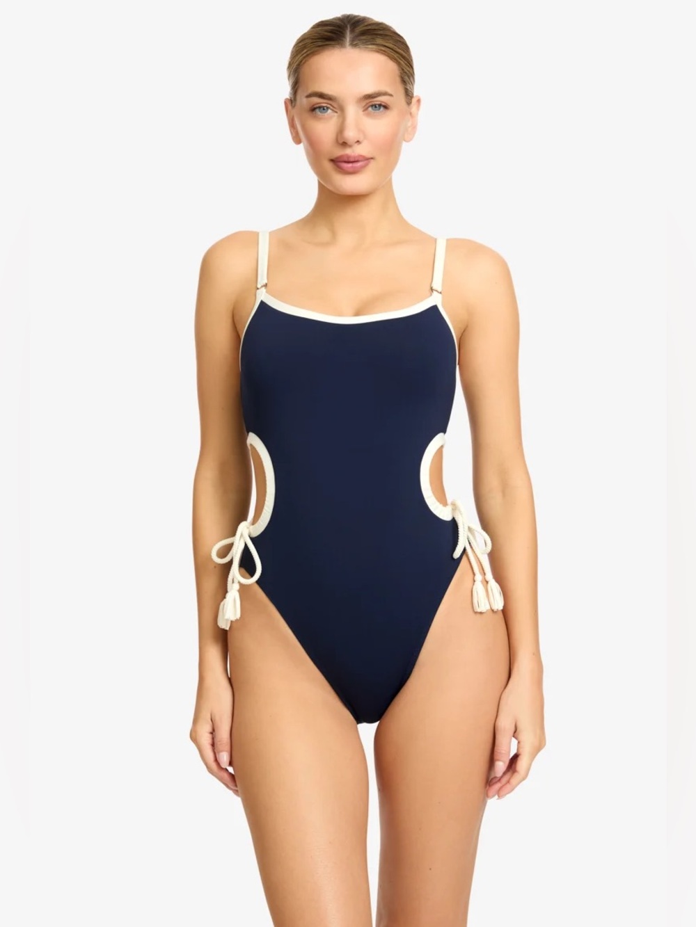 NWT ROBIN PICCONE TIERNA CUTOUT ONE PIECE